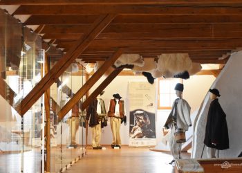 Expozícia ovčiarstva v Národopisnom múzeu v Liptovskom Hrádku