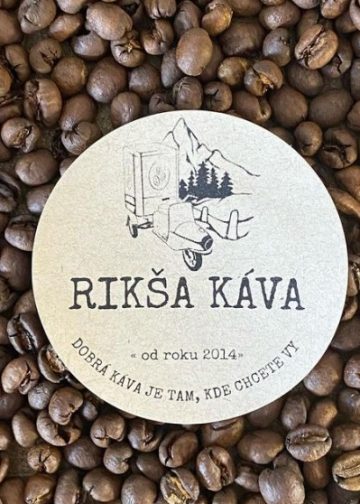 RIKŠA KÁVA Lokálna pražiareň výberových káv a pojazdná kaviareň v meste Poprad.