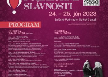 SPIŠSKÉ FOLKLÓRNE SLÁVNOSTI / 24. – 25. JÚN. 2023 / SPIŠSKÉ PODHRADIE
