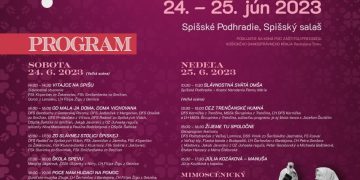 SPIŠSKÉ FOLKLÓRNE SLÁVNOSTI / 24. – 25. JÚN. 2023 / SPIŠSKÉ PODHRADIE